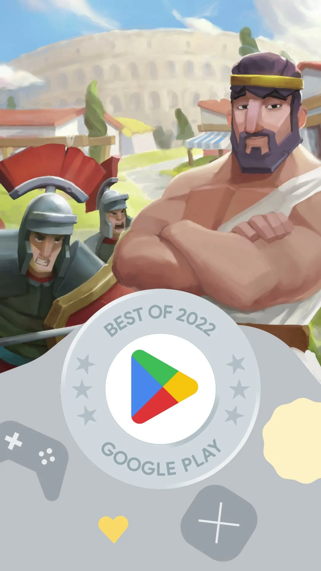Gladiators: Survival in Rome — Google Play Best of 2022